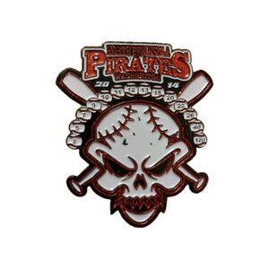 North Peninsula Washington Pirates 2014 Baseball Lapel Hat Vest Jacket Pin